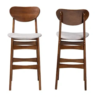 Asstd National Brand Katya Kitchen Collection 2-pc. Bar Stool In Gray