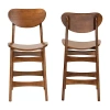 Asstd National Brand Katya Kitchen Collection 2-pc. Counter Height Bar Stool In Brown