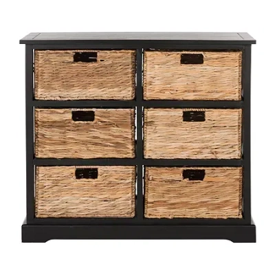 Asstd National Brand Keenan 6-drawer Chest In Multi