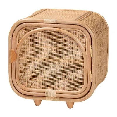 Asstd National Brand Keita Nightstand In Brown