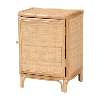 Asstd National Brand Kiara Nightstand In Brown