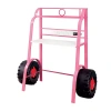 Asstd National Brand Kids Pink Metal Desk In Pink