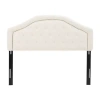 Asstd National Brand Killian Upholstered Tufted Headboard In Sand