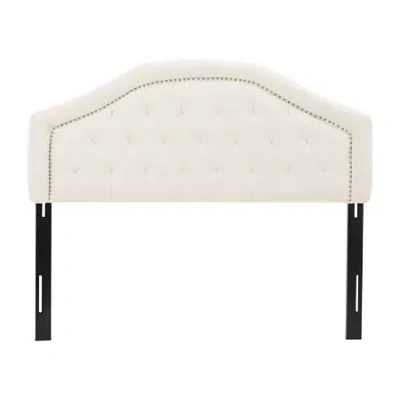 Asstd National Brand Killian Upholstered Tufted Headboard In Sand