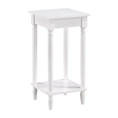Asstd National Brand Kim End Table In White