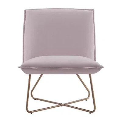 Asstd National Brand Kincaid Slipper Chair In Pink