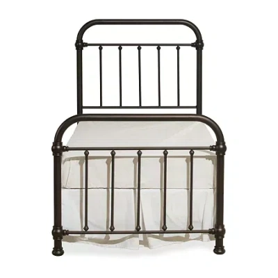 Asstd National Brand Kirkland Metal Bed In Brown