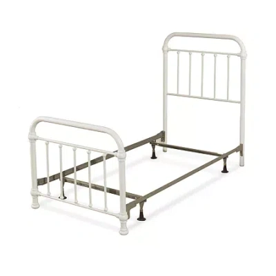 Asstd National Brand Kirkland Metal Bed In White