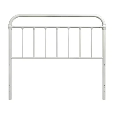 Asstd National Brand Kirkland Metal Headboard In White