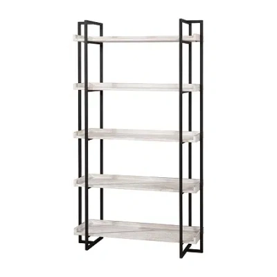 Asstd National Brand Lackomb Home Office Collection 5-shelf Bookcase In White