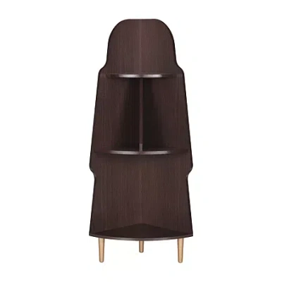 Asstd National Brand Lana Home Office Collection Bookcase In Brown