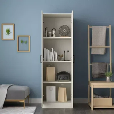 Asstd National Brand Lancaster Kitchen Pantry In White