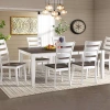 Asstd National Brand Landry 7-piece Dining Set In White