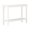 Asstd National Brand Ledgewood Console Table In White