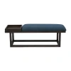 Asstd National Brand Lenora Upholstered Tray-top Bench In Brown
