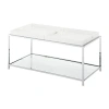 Asstd National Brand Living Room Collection Palm Beach Coffee Table In White
