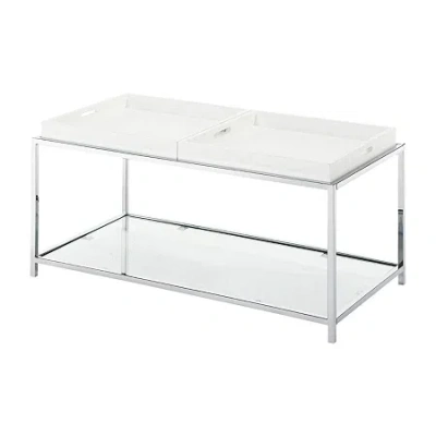 Asstd National Brand Living Room Collection Palm Beach Coffee Table In White