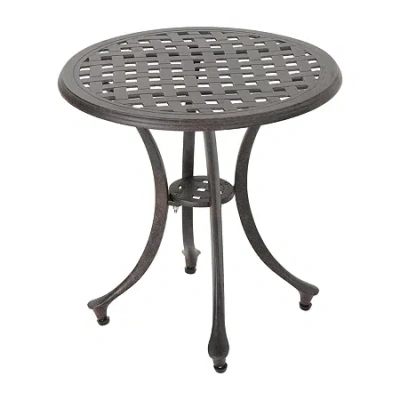 Asstd National Brand Lola Side Table In Brown