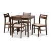 Asstd National Brand Lovy Dining Collection 5-pc. Square Dining Set In Sand