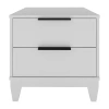 Asstd National Brand Mackay Bedroom Collection 1-drawer Nightstand In White