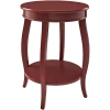 Asstd National Brand Madison Accent Table In Red