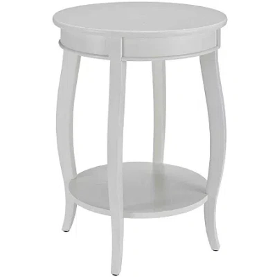 Asstd National Brand Madison Accent Table In White