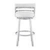 Asstd National Brand Madrid Swivel Bar Stool In Sand
