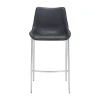 Asstd National Brand Magnus 2-pc. Upholstered Bar Stool In Black