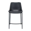 Asstd National Brand Magnus 2-pc. Upholstered Bar Stool In Black