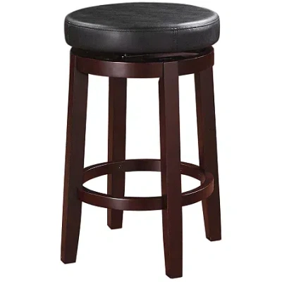 Asstd National Brand Mason Backless Swivel Barstool In Brown