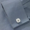 Asstd National Brand Masonic Emblem Cuff Links In Silver