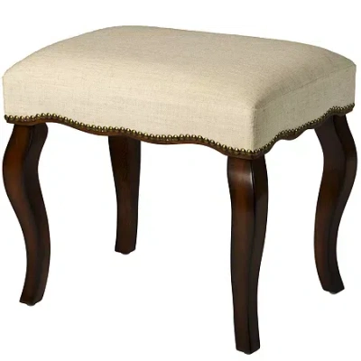 Asstd National Brand Matteson Vanity Stool In Brown