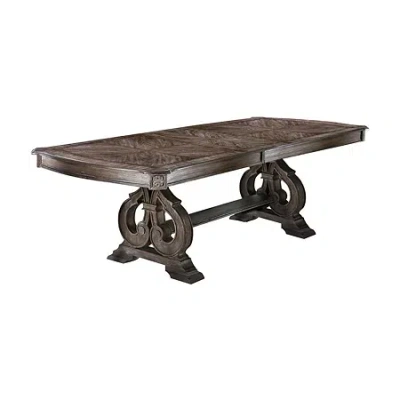 Asstd National Brand Maud Dining And Kitchen Collection Rectangular Wood-top Dining Table In White