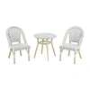 Asstd National Brand Mayora Mid Century 3-pc. Bistro Set In Gray