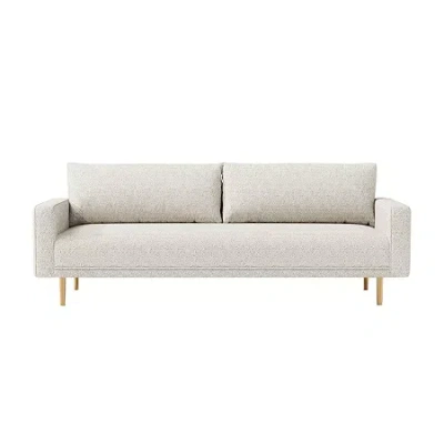 Asstd National Brand Megan Track-arm Sofa In White