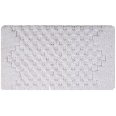 Asstd National Brand Melange Bath Rug Collection In White