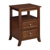 Asstd National Brand Melbourne 2-drawer Storage End Table In Brown