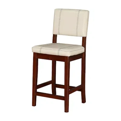 Asstd National Brand Milano Upholstered Bar Stool In Black