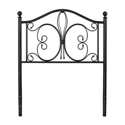 Asstd National Brand Milwaukee Metal Headboard In Brown