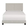 Asstd National Brand Mischa Upholstered Tufted Bed Frame In Sand