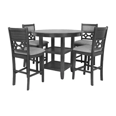 Asstd National Brand Mitchell 5-pc. Bar Set In Gray