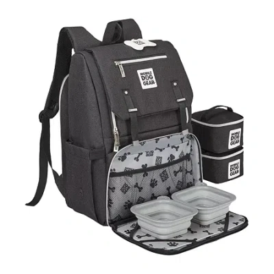 Asstd National Brand Mobile Dog Gear Ultimate Week Away Backpack In Black