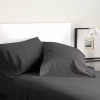 Asstd National Brand Modern Living 300tc Set Of 2 Pillowcases In Gray