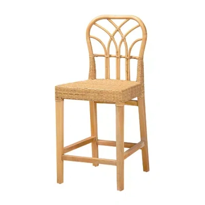 Asstd National Brand Monaco Counter Height Bar Stool In Brown