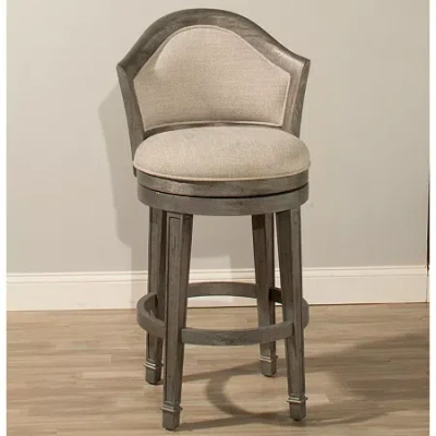 Asstd National Brand Monae Swivel Stool In Gray