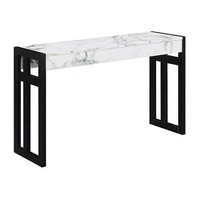 Asstd National Brand Monterey Console Table In White