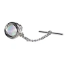 Asstd National Brand Mother-of-pearl Tie Tack In Gray