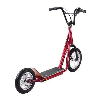 Asstd National Brand Mototec Groove 36v 350w Big Wheel Lithium Electric Scooter Black Ride-on Car In Red
