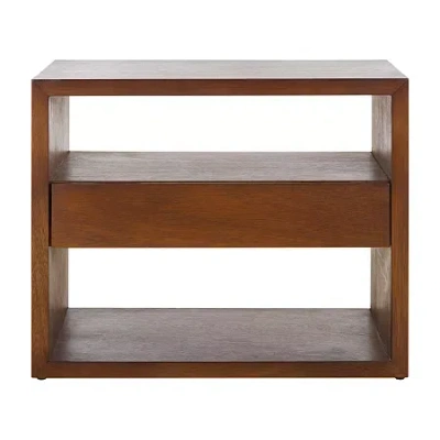 Asstd National Brand Munson 1-drawer Nightstand In White