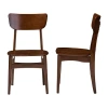 Asstd National Brand Netherlands 2-pc. Dining Chair In Brown